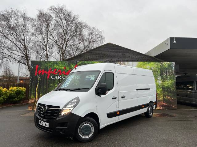 Vauxhall Movano 2.3 Turbo D 135ps H2 Van Panel Van Diesel White