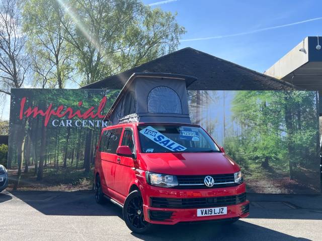 Volkswagen Transporter 2.0 TDI BMT 102 Startline Van Euro 6 Camper Van Diesel Red