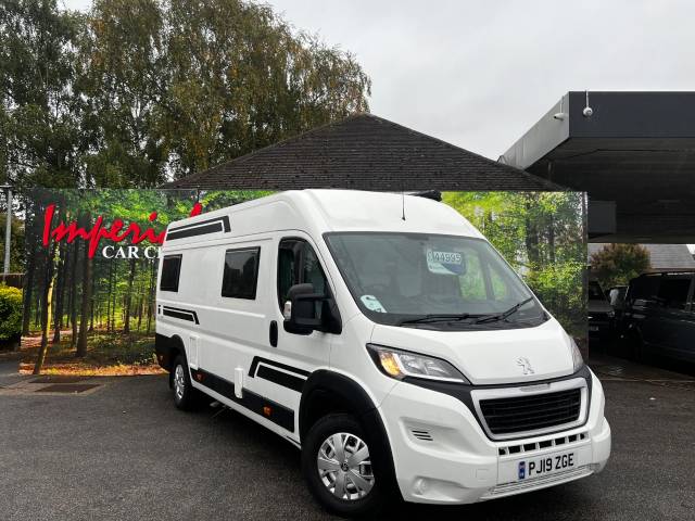Peugeot Boxer 2.0 BlueHDi H2 Professional Van 130ps motorhome Panel Van Diesel White