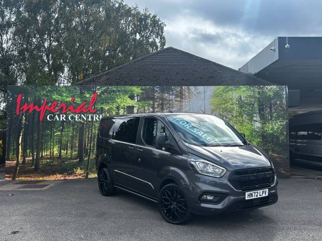 Ford Transit Custom 2.0 EcoBlue 170ps Low Roof D/Cab Limited Van Auto Panel Van Diesel Grey
