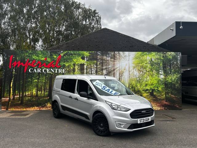 Ford Transit Connect 1.5 EcoBlue 100ps Leader D/Cab Van Panel Van Diesel Silver