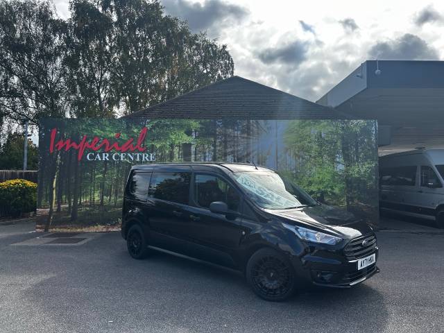 Ford Transit Connect 1.5 EcoBlue 120ps Trend D/Cab Van Panel Van Diesel Black