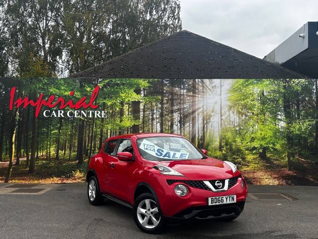 Nissan Juke 1.6 [94] Visia 5dr Hatchback Petrol Red